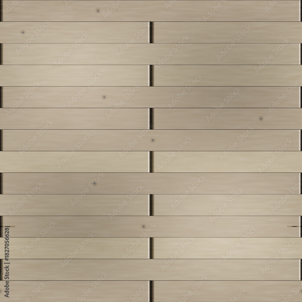 Naklejka premium WhiteOak RunningBond Wood Seamless Pattern