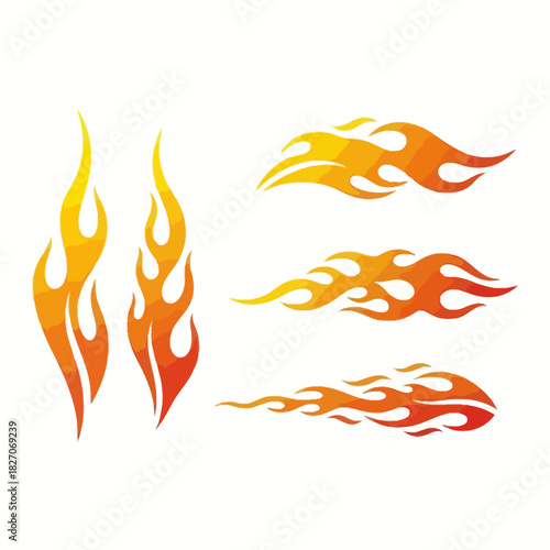 Fiery Flames - A Collection of Dynamic Flame Designs.