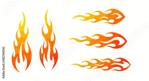 Fiery Flames - A Collection of Flame Designs.