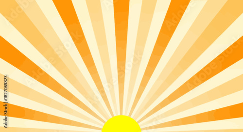 Radiant Sunburst - A Burst of Warmth and Energy.