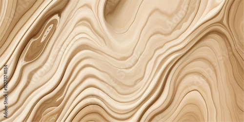 Seamless brown wooden texture with natural grain pattern for a design surface or board background