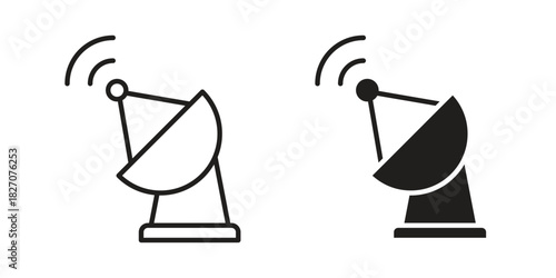 Satellite dish icon