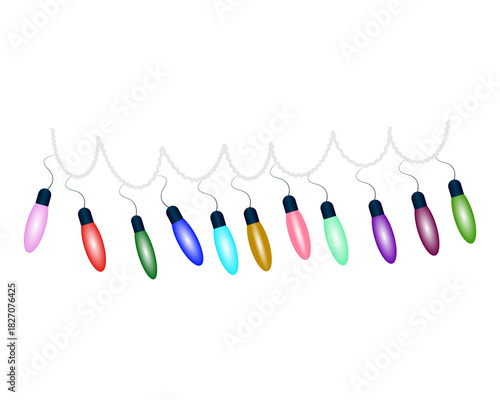 Christmas lights. Xmas String