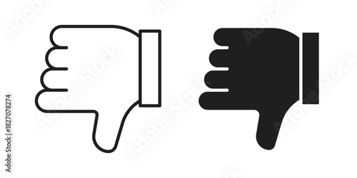 Thumbs down icon