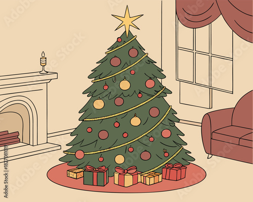 Christmas Tree Decorations | Christmas Ornament Decoration Set