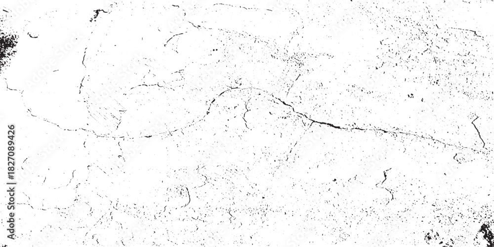 Fototapeta premium Abstract vector noise. Small particles of debris and dust. Distressed uneven background. Grunge texture overlay with fine grains isolated on white background. Vector illustration. EPS10.