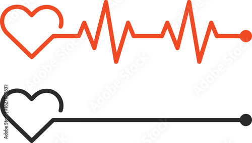 heartbeat, heart rate, electrocardiogram, ecg, pulse, health, medical, vital signs, life, rhythm, line, graph, waveform, flatline, cardiology, medical symbol, health monitoring, vital, life support, e