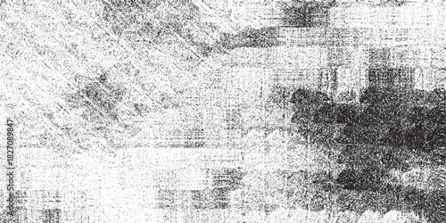 Scratched and Cracked Grunge Urban Background Texture Vector. 