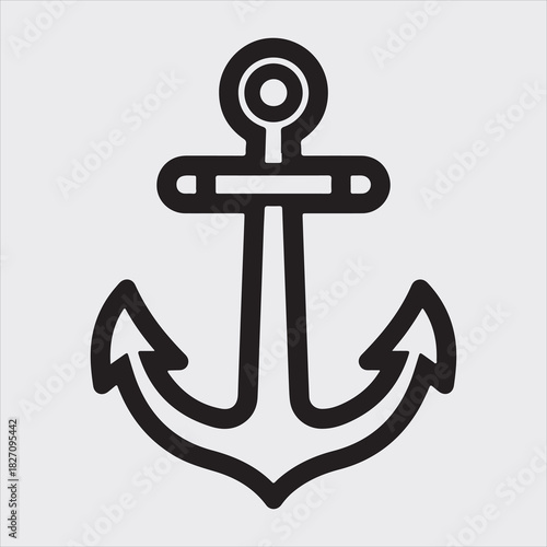 A beautiful ship element line art design