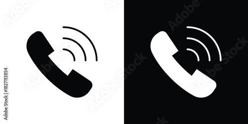 Call icons symbol illustration. Vector graphics
