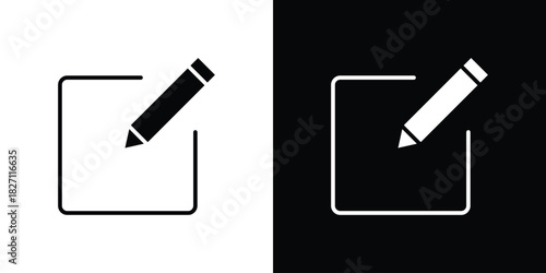 Edit icons symbol illustration. Vector graphics