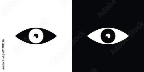 Eye icons symbol illustration. Vector graphics