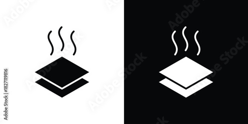 Insulation icons symbol illustration. Vector graphics