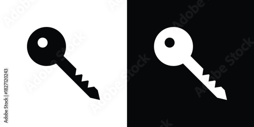 key icons symbol illustration. Vector graphics