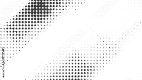 Abstract halftone diagonal stripes with dotted gradient shading, forming modern geometric angled shapes ideal for clean layouts, tech backgrounds, and minimal digital design