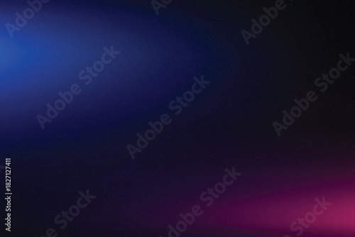 Dark blue and purple abstract background with a glowing light ray and a flowing wave shape design