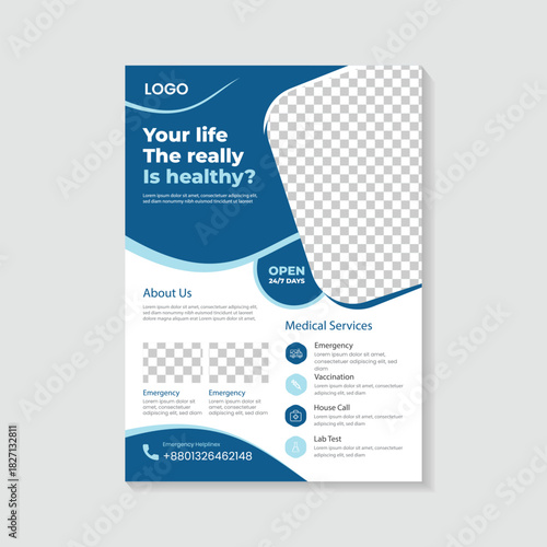 Healthcare Medical Centre Flyer Template