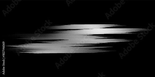 Colorful light trails, long time exposure motion blur effect. Red and blue glowing neon lights lines. Red blue special effect, speed police line. Magic of moving fast lines. Vector Illustration