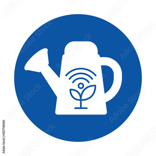 Smart watering can with wireless technology for modern gardening needs