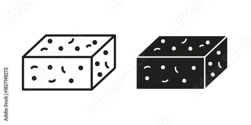 Halva icons design, logo. Symbol illustration set