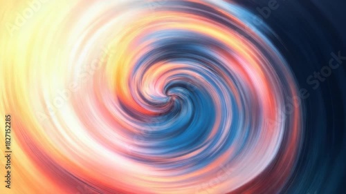 Colorful Swirl Abstract Art