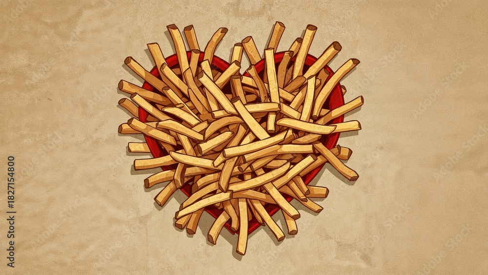 Fototapeta premium A ball made of intertwined wooden sticks forming a spherical shape.