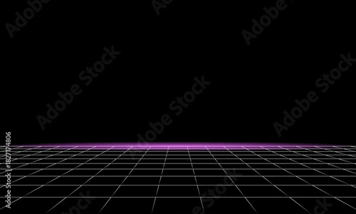 START NEW GAME . pixel art .8 bit game. retro game. for game assets .Retro Futurism Sci-Fi Background. glowing neon grid. and stars from vintage arcade computer games