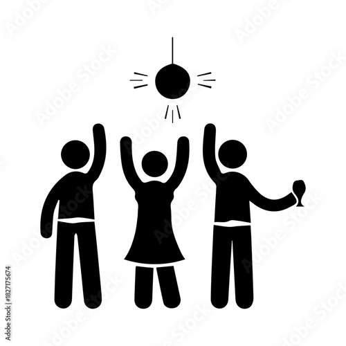 Party Dance People Icon