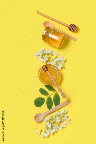 Composition with sweet hone...