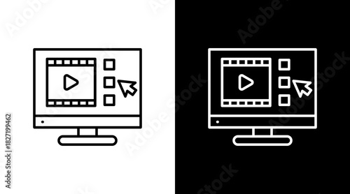 Editing White Icon Set Design