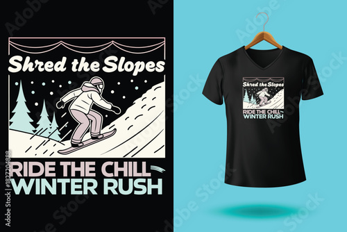 Short sleeved cotton sports t shirt decorated winter snowflakes. Six pointed fluffy snowflakes symbol of winter weather. Comfortable summer clothes. Vector ornament for design of textile and fabric