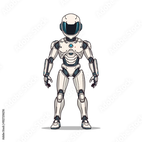 Humanoid Cyborg Design Very Cool