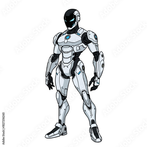 Humanoid Cyborg Design Very Cool