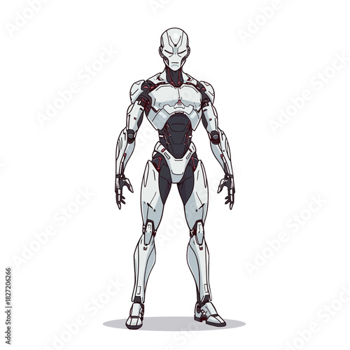 Humanoid Cyborg Design Very Cool