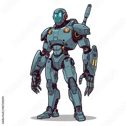 Humanoid Cyborg Design Very Cool