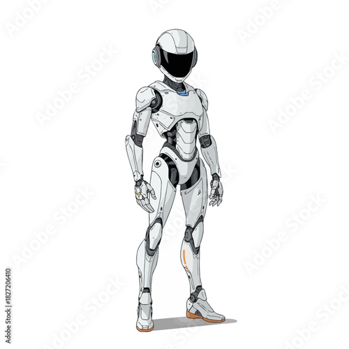 Humanoid Cyborg Design Very Cool
