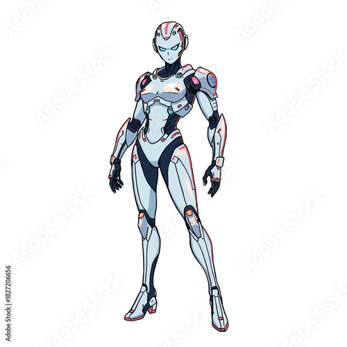 Humanoid Cyborg Design Very Cool