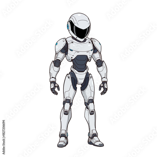 Humanoid Cyborg Design Very Cool
