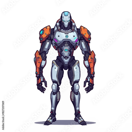 Humanoid Cyborg Design Very Cool