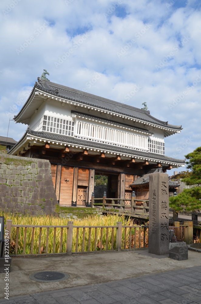 Obraz premium 鹿児島城 御楼門