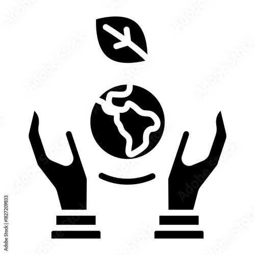 Save the planet icon