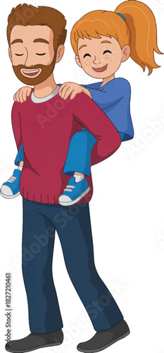 boy and girl on a walk