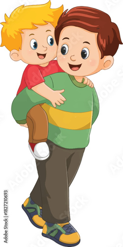 children playing with a ball