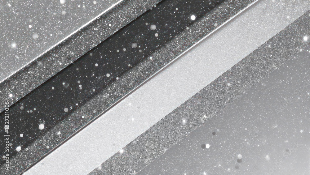 Fototapeta premium Angled abstract composition showing layered, textured stripes with a speckled background