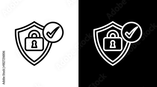 Security With Icon Set Design