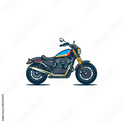 Motorcycle Repair Shop Logo Very Cool