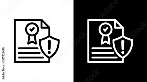 Underwriting With Icon Set Design