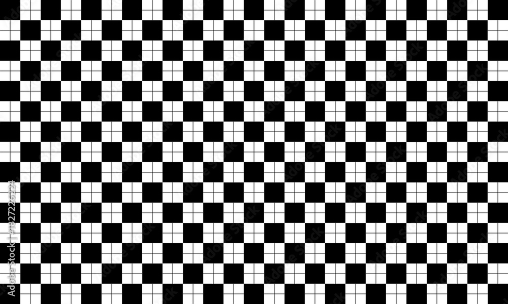 Fototapeta premium black and white seamless pattern