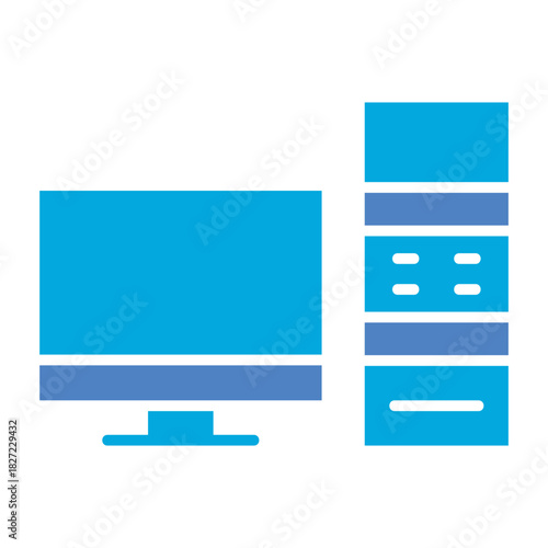 Desktop computer Icon