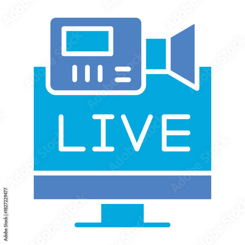 Live streaming Icon